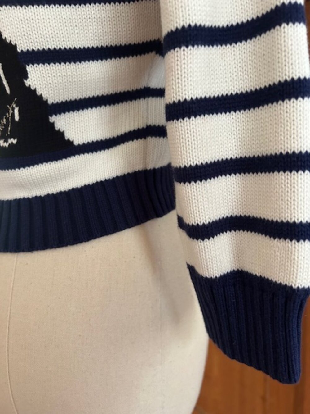 Vintage Y2K Betsey Johnson Inertia Knit Cropped Cardigan - Picture 4 of 8